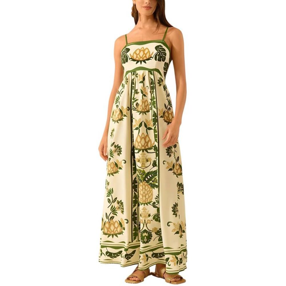 Camila Blanco Womens  Maxi Dress